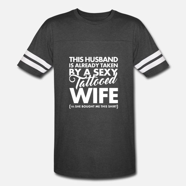 this husband is already taken by a tattooed t shirt men design tee shirt s-3xl kawaii gift humor spring autumn letters shirt
this husband is already taken by a tattooed t shirt men design tee shirt s-3xl kawaii gift humor spring autumn letters shirt