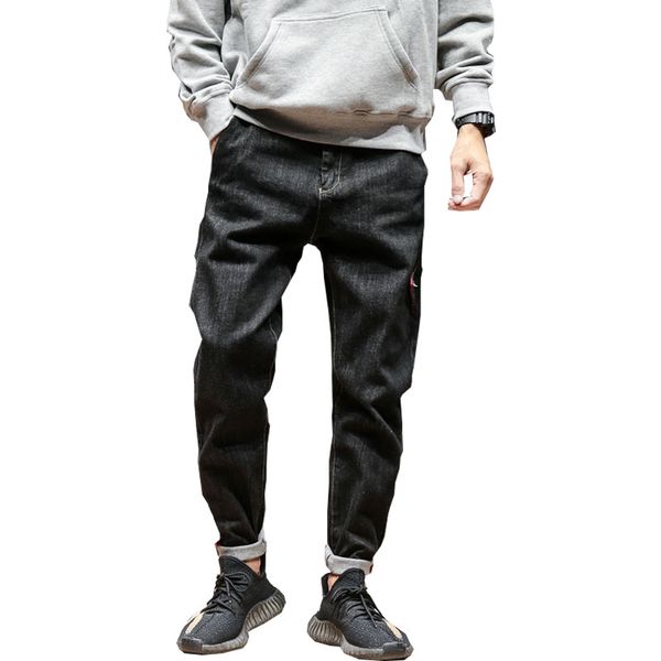 new mens jogger jeans harem homme black mens denim joggers plus size 28-42, Blue
new mens jogger jeans harem homme black mens denim joggers plus size 28-42, Blue