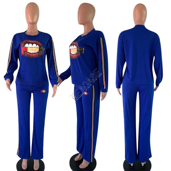 women lips print tracksuit 2 piece track suits womens jogging suits sweat suit fall 2020 designers clothes set de 2 piezas de mujer d92306, Gray
women lips print tracksuit 2 piece track suits womens jogging suits sweat suit fall 2020 designers clothes set de 2 piezas de mujer d92306, Gray