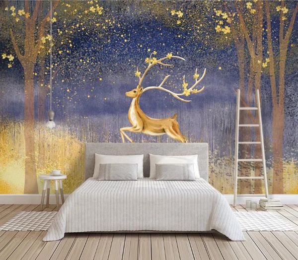 wallpapers 3d golden elk golden background wall hand painted nordic wood living room bedroom wall covering wallpaper stickers
wallpapers 3d golden elk golden background wall hand painted nordic wood living room bedroom wall covering wallpaper stickers