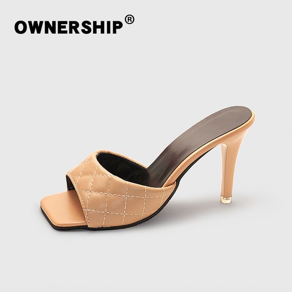 woman slippers women fashion square toe slides summer female gingham high thin heels ladies elegant footwear plus size 44, Black
woman slippers women fashion square toe slides summer female gingham high thin heels ladies elegant footwear plus size 44, Black