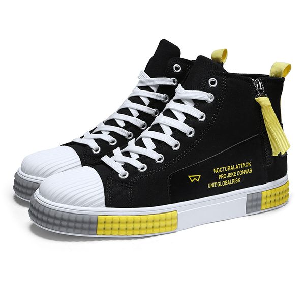spring autumn summer new brand boy male casual canvas shoes breathable woman fashion men sneaker high flats shoes couples, Black
spring autumn summer new brand boy male casual canvas shoes breathable woman fashion men sneaker high flats shoes couples, Black