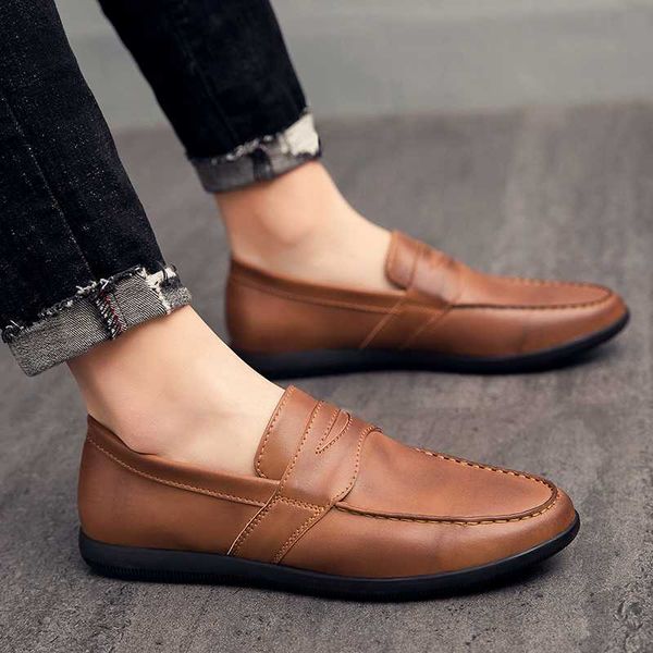 breathable leather shoes men casual slip on loafers men driving shoes outdoor moccasins fashion comfortable sneakers, Black
breathable leather shoes men casual slip on loafers men driving shoes outdoor moccasins fashion comfortable sneakers, Black