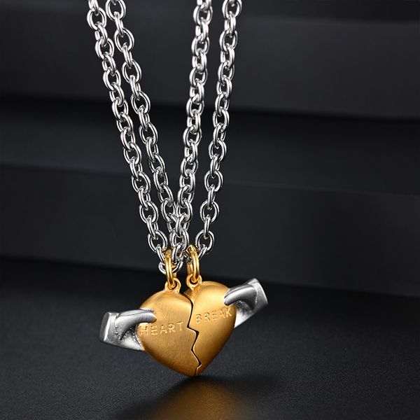 heart necklaces for women gold male necklace men jewelry stainless steel heart pendant couple necklaces chain woman accessories, Silver
heart necklaces for women gold male necklace men jewelry stainless steel heart pendant couple necklaces chain woman accessories, Silver