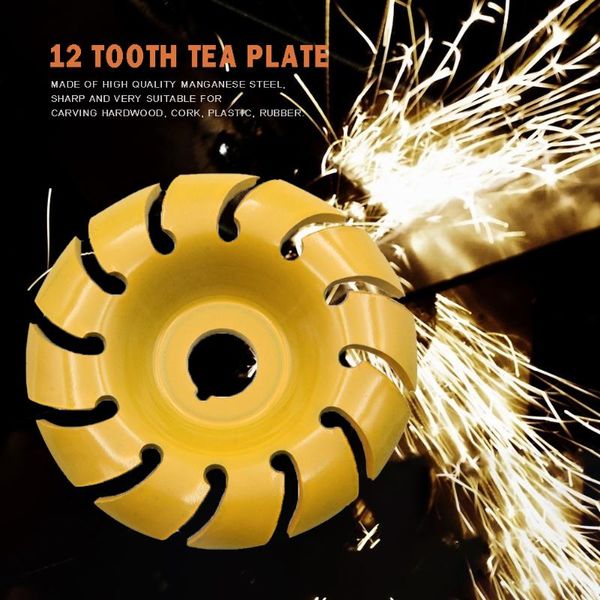 wood carving cutter disc for hardwood angle grinder sculpting tool 12 teeth shovel plate woodworking milling attachment
wood carving cutter disc for hardwood angle grinder sculpting tool 12 teeth shovel plate woodworking milling attachment