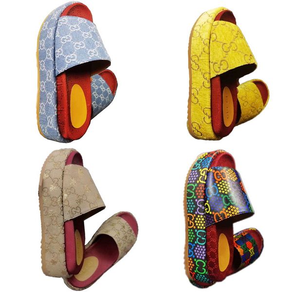 2020 women designer platform sandal slides shoes embroidery printed surface fashion platform slipper 19 colors beach sandals1 c04, Black
2020 women designer platform sandal slides shoes embroidery printed surface fashion platform slipper 19 colors beach sandals1 c04, Black