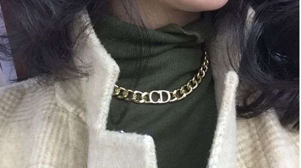 luxury jewelry ladies designer necklace gold thick chain collar necklace with letter d logo fashion clavicle chain necklace and bracelet, Silver
luxury jewelry ladies designer necklace gold thick chain collar necklace with letter d logo fashion clavicle chain necklace and bracelet, Silver