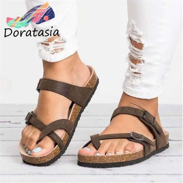 doratasia lady summer casual тапочки открытый toe флип-флоп тапочки пляж женщины пряжка модельер flat клинья обувь женщина, Black
doratasia lady summer casual тапочки открытый toe флип-флоп тапочки пляж женщины пряжка модельер flat клинья обувь женщина, Black