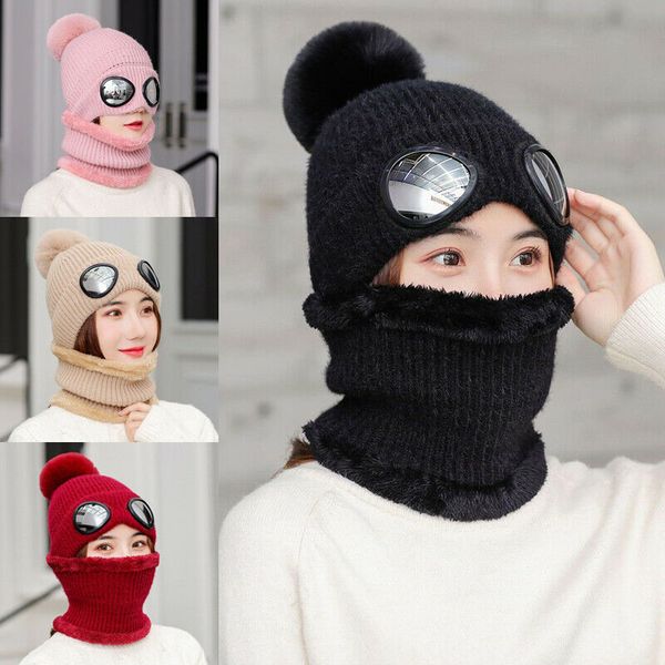 scarf & hat set women winter warm pompoms knitted and scarves 2pcs, Blue;gray
scarf & hat set women winter warm pompoms knitted and scarves 2pcs, Blue;gray
