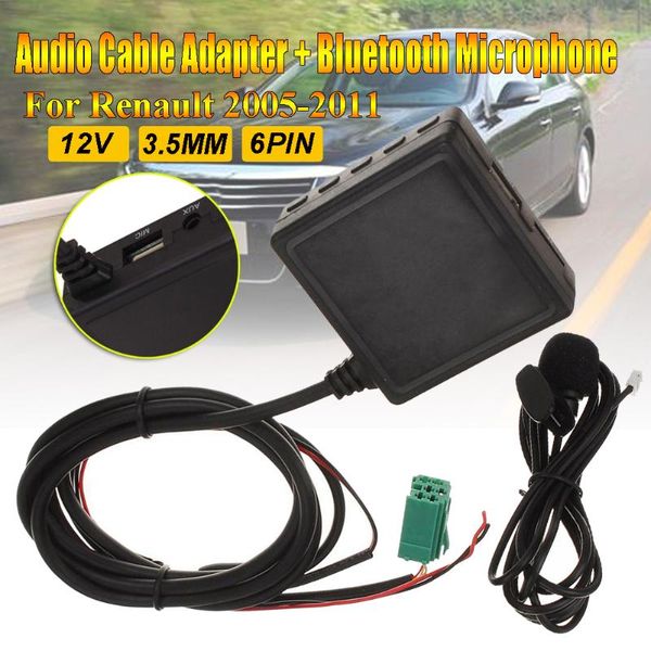 6pin 3.5 mm aux tf usb microphone media bluetooth aux adapter cable stereo for 2005-2011 car
6pin 3.5 mm aux tf usb microphone media bluetooth aux adapter cable stereo for 2005-2011 car