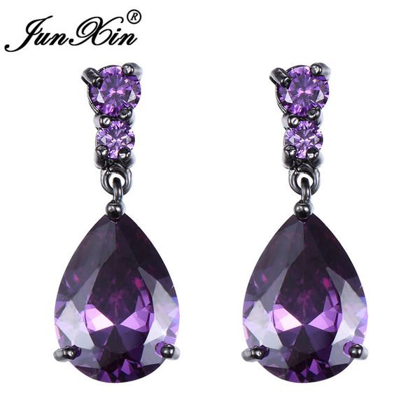 dangle & chandelier junxin purple/blue/red water drop earrings luxury zircon teardrop vintage black gold filled jewelry, Silver
dangle & chandelier junxin purple/blue/red water drop earrings luxury zircon teardrop vintage black gold filled jewelry, Silver