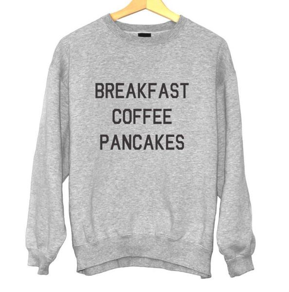 breakfast coffee pancakes letters print women sweatshirt jumper cotton casual hoodies for lady hipster gray bz-79
breakfast coffee pancakes letters print women sweatshirt jumper cotton casual hoodies for lady hipster gray bz-79
