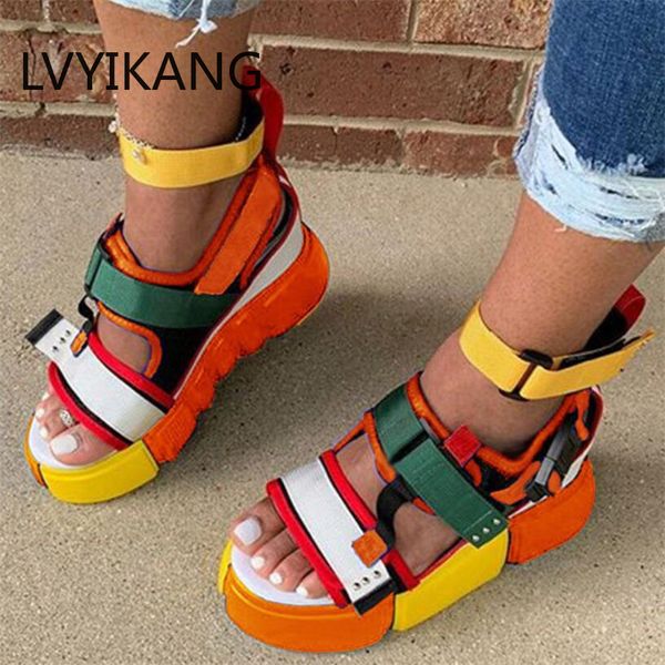 2020 platform sandals women wedge high heels shoes women hook&loop canvas summer zapatos mujer gladiator woman sandals plus size, Black
2020 platform sandals women wedge high heels shoes women hook&loop canvas summer zapatos mujer gladiator woman sandals plus size, Black