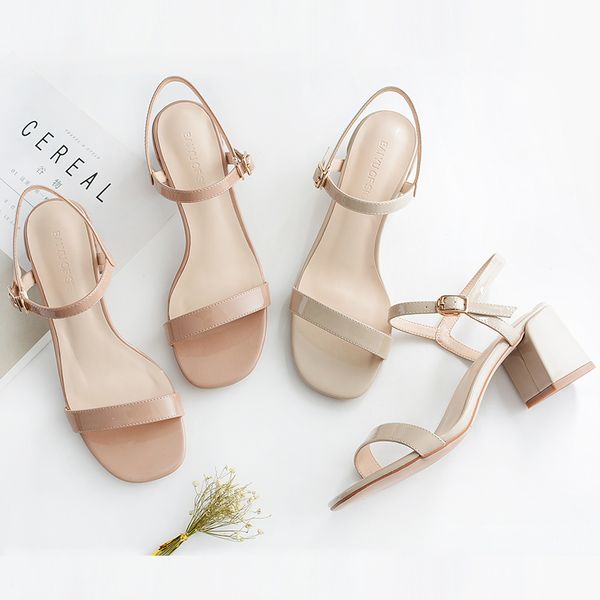 women sandals 2020 summer 5cm high heels shoes woman pumps patent leather ankle straps ladies peep toe square wedding sandals, Black
women sandals 2020 summer 5cm high heels shoes woman pumps patent leather ankle straps ladies peep toe square wedding sandals, Black