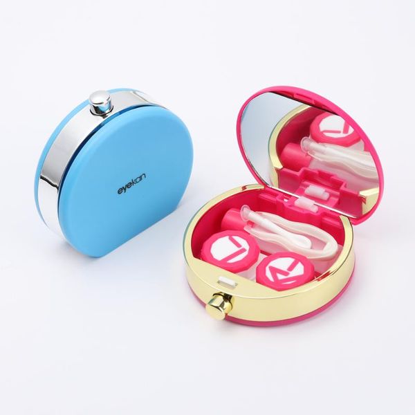 new2020 mirror cover holder plastic storage soaking boxperfume bottles shape contact lens case travel portable contact lens case, Silver 
new2020 mirror cover holder plastic storage soaking boxperfume bottles shape contact lens case travel portable contact lens case, Silver