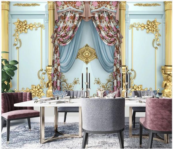 3d wallpaper custom p mural on the wall european luxury palace style pattern background home decor p wallpaper for living room
3d wallpaper custom p mural on the wall european luxury palace style pattern background home decor p wallpaper for living room