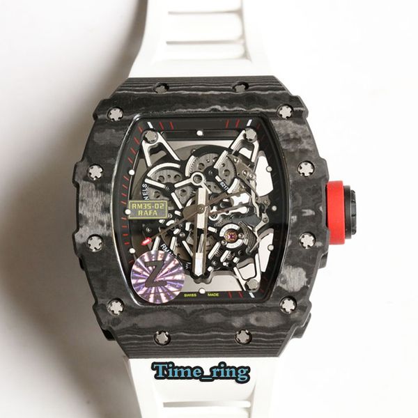 z version rm35-02 skeleton dial ntpt carbon fiber case japan nh automatic movement rm35-02 mens watch white rubber strap designer watch, Slivery;brown
z version rm35-02 skeleton dial ntpt carbon fiber case japan nh automatic movement rm35-02 mens watch white rubber strap designer watch, Slivery;brown