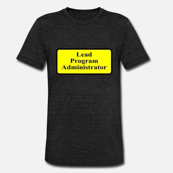 design lead program administrator t shirt men create 100% cotton s-3xl kawaii loose breathable summer cool shirt
design lead program administrator t shirt men create 100% cotton s-3xl kawaii loose breathable summer cool shirt