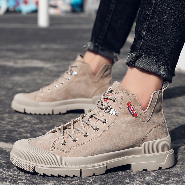 mooregood brand wearable and comfortable men's shoes 2020 springtime the new casual boots youth trend men's hiking boots, Black
mooregood brand wearable and comfortable men's shoes 2020 springtime the new casual boots youth trend men's hiking boots, Black