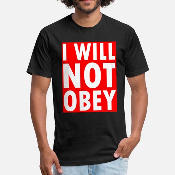 я не буду obey тенниска мужчины проектирование с коротким рукавом евро размер s-3xl семьи сумасшедший юмор летний стиль природные рубашки
я не буду obey тенниска мужчины проектирование с коротким рукавом евро размер s-3xl семьи сумасшедший юмор летний стиль природные рубашки