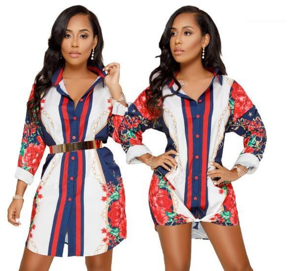 sleeve shirt dresses casual lapel neck womens dresses floral printed women designer dresses fashion striped panelled long, Black;gray
sleeve shirt dresses casual lapel neck womens dresses floral printed women designer dresses fashion striped panelled long, Black;gray