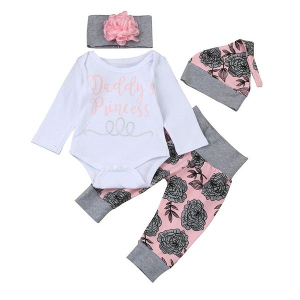white color new cute newborn infant baby girl letter romper +floral pants hat outfits clothes set drop shipped st26
white color new cute newborn infant baby girl letter romper +floral pants hat outfits clothes set drop shipped st26