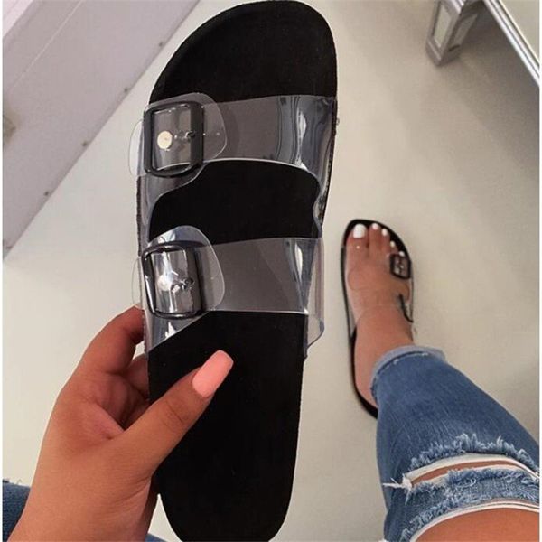 women summer snake print double buckle slipper fashion ladies transparent pvc jelly sandals female comfort platform beach slides, Black
women summer snake print double buckle slipper fashion ladies transparent pvc jelly sandals female comfort platform beach slides, Black