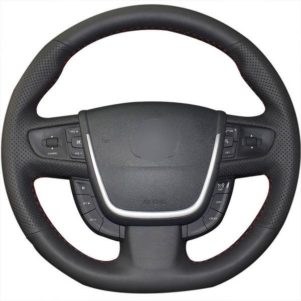 hand-stitched black artificial leather anti-slip soft car steering wheel cover for 508 2011-2008 508 sw 2011-2008
hand-stitched black artificial leather anti-slip soft car steering wheel cover for 508 2011-2008 508 sw 2011-2008