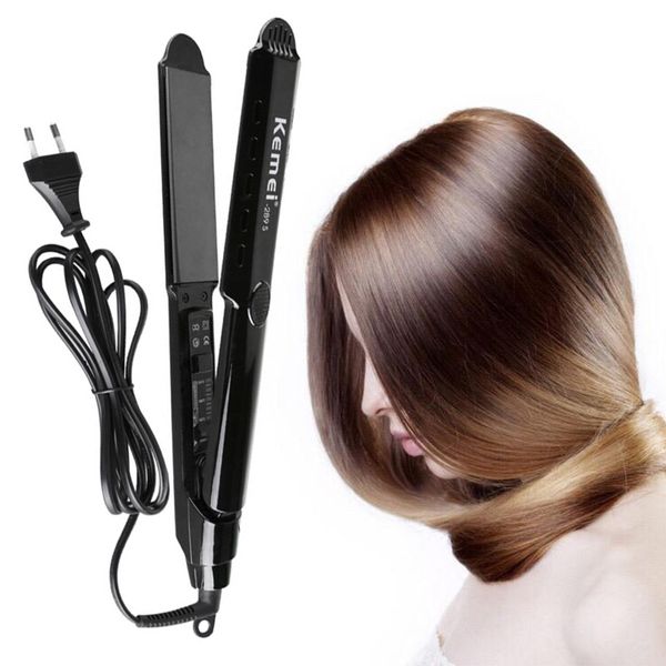 hair straightener iron heating-plate tourmaline ceramic warm up temperature adjustment ionic professional thermal performance, Black
hair straightener iron heating-plate tourmaline ceramic warm up temperature adjustment ionic professional thermal performance, Black