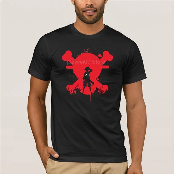 men's print casual 100% cotton t-shirt popular luffy fashion t shirt 100% cotton