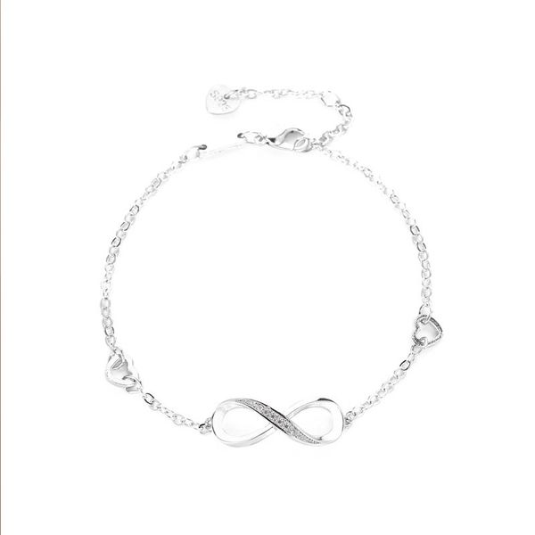fun-beauty's selling female zircon digital bracelet in europe and america exquisite 8 character fashion bracelet simple hol, Black
fun-beauty's selling female zircon digital bracelet in europe and america exquisite 8 character fashion bracelet simple hol, Black