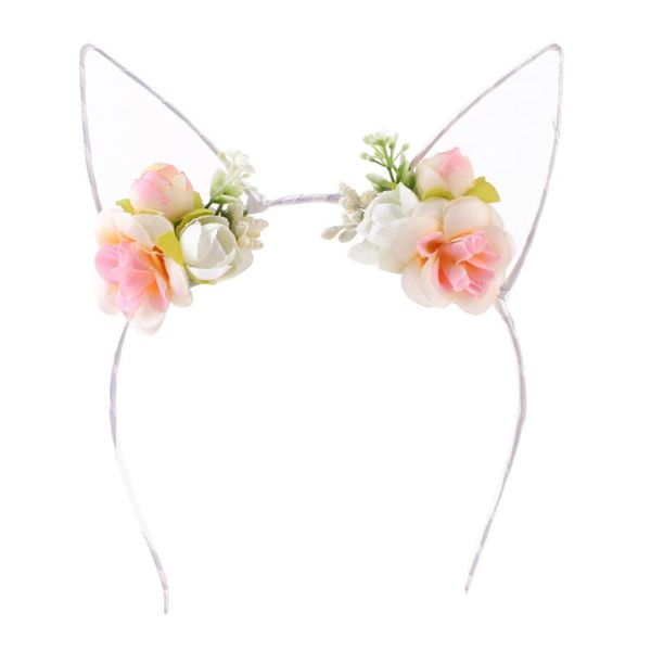 cute cat ears hair clips women girls hair hoop headband flowers cat ear hairband party headwear girls accessories, Slivery;white
cute cat ears hair clips women girls hair hoop headband flowers cat ear hairband party headwear girls accessories, Slivery;white