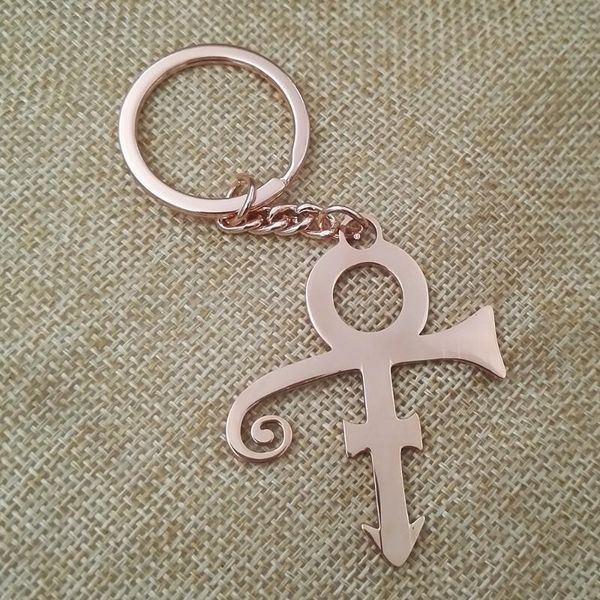 1pcs stainless steel women men fashion style rose gold prince love symbol keychain singer sanlan, Silver
1pcs stainless steel women men fashion style rose gold prince love symbol keychain singer sanlan, Silver
