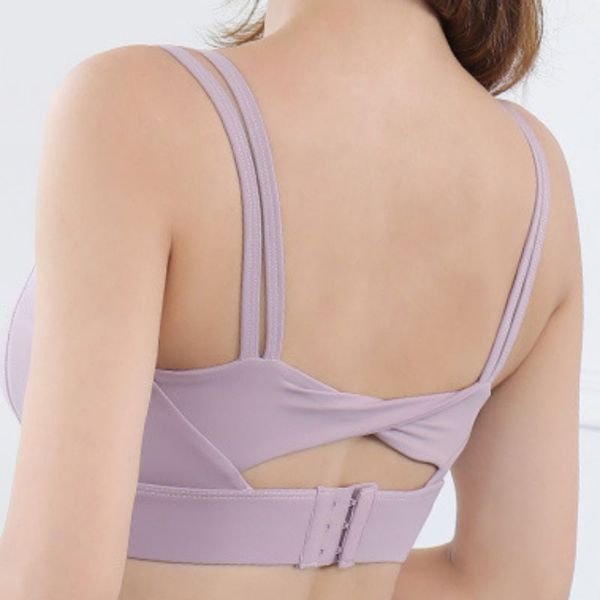 women female dry quick push up cross sports bra tank yoga shirt with padding for running fitness gym bras, White;black
women female dry quick push up cross sports bra tank yoga shirt with padding for running fitness gym bras, White;black
