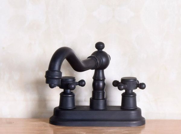 black oil rubbed bronze double cross handle deck mount cold & tap 2 hole 4" centerset bathroom faucet sink mixer tap wnf149
black oil rubbed bronze double cross handle deck mount cold & tap 2 hole 4" centerset bathroom faucet sink mixer tap wnf149