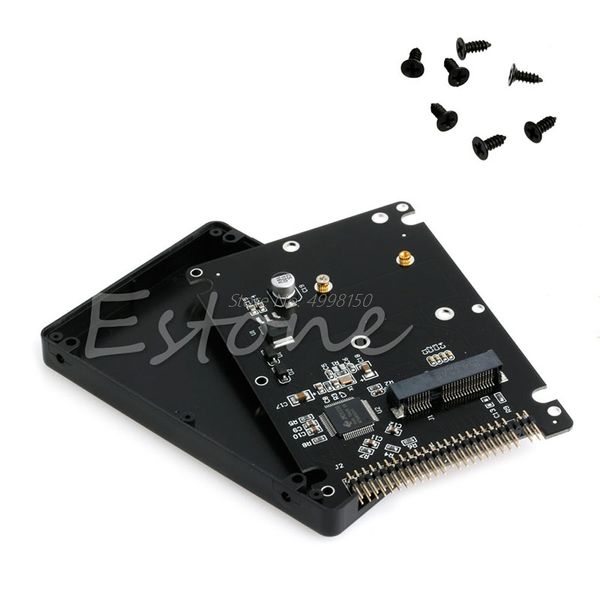 computer cables & connectors msata to 2.5" 44pin ide hdd ssd pata converter adapter card + casewholesale drop
computer cables & connectors msata to 2.5" 44pin ide hdd ssd pata converter adapter card + casewholesale drop