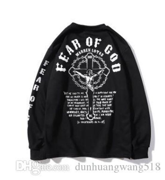 autumn 2019 new fashion stylist christmas style pullovers fear&of&god women/men's cross of jesus christ printing long sleeve sweatshirt, Black
autumn 2019 new fashion stylist christmas style pullovers fear&of&god women/men's cross of jesus christ printing long sleeve sweatshirt, Black