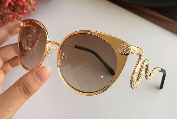 2020 women stones snake sunglasses 890 gold/brown smoke gradient sun glasses cat eye sunglasses new with box, White;black
2020 women stones snake sunglasses 890 gold/brown smoke gradient sun glasses cat eye sunglasses new with box, White;black