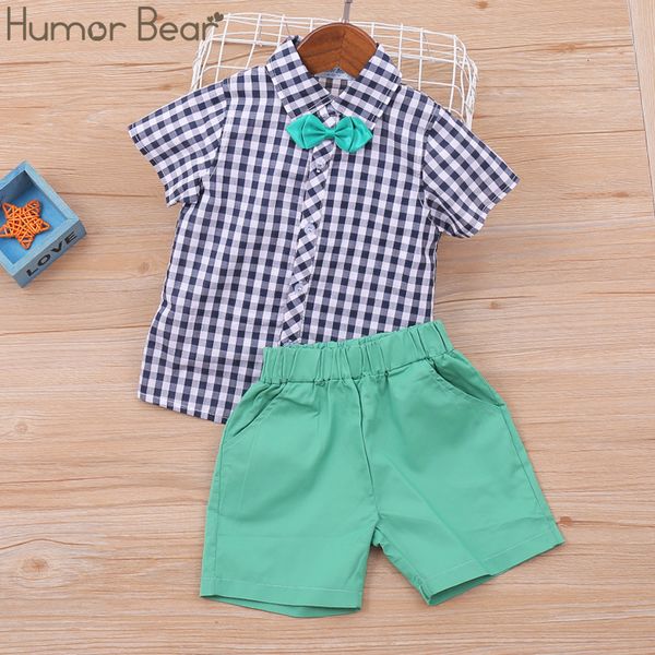 humor bear2020 new boy clothing sets children clothes plaid bow design t-shirt+ shorts 2pcs sets boys new baby kids clothes, White
humor bear2020 new boy clothing sets children clothes plaid bow design t-shirt+ shorts 2pcs sets boys new baby kids clothes, White