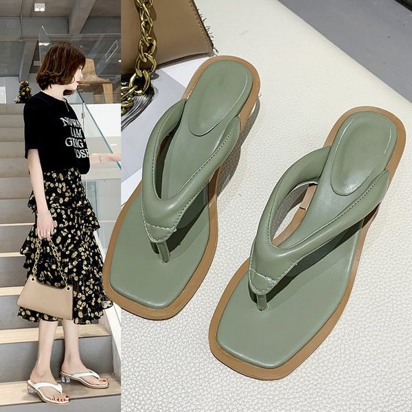 summer slipper female korean-style beach vacation style outer wear open toe a- line semi-high heeled herringbone sandals, Black
summer slipper female korean-style beach vacation style outer wear open toe a- line semi-high heeled herringbone sandals, Black