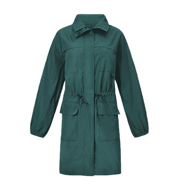 outdoor windproof waterproof women's hooded slim windbreak long raincoat for women, Black;brown
outdoor windproof waterproof women's hooded slim windbreak long raincoat for women, Black;brown