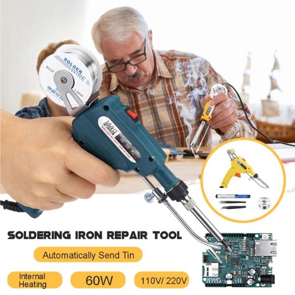 110v/220v 60w us/eu/cn hand-held internal heating soldering iron automatically send tin gun soldering welding repair tool
110v/220v 60w us/eu/cn hand-held internal heating soldering iron automatically send tin gun soldering welding repair tool