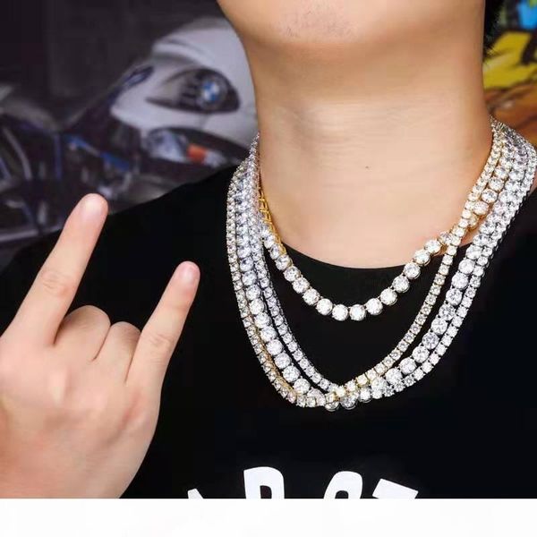 18 22 inches 3 5mm 925 sterling silver iced out chains necklaces men luxury designer bling diamond necklace zircon s925 tennis chain gift
18 22 inches 3 5mm 925 sterling silver iced out chains necklaces men luxury designer bling diamond necklace zircon s925 tennis chain gift