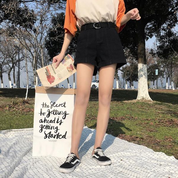 women's shorts holiday polyester summer curling fashion solid loose charming high waist casual, White;black
women's shorts holiday polyester summer curling fashion solid loose charming high waist casual, White;black