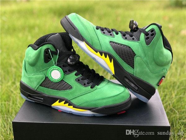 2020 high air authentic 5 se oregon ducks basketball shoes apple green yellow strike black jumpman reflective men sports sneakers with box
2020 high air authentic 5 se oregon ducks basketball shoes apple green yellow strike black jumpman reflective men sports sneakers with box