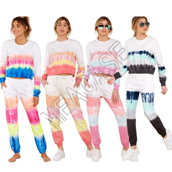 женщины с длинным рукавом комплект 2 шт одежды tie dye пуловер футболка брюки толстовка tracksuit спортивного костюм нарядов осень свитера к, Gray
женщины с длинным рукавом комплект 2 шт одежды tie dye пуловер футболка брюки толстовка tracksuit спортивного костюм нарядов осень свитера к, Gray