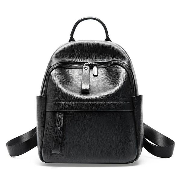 100% leather classic black daily leisure travel bag large capacity backpack ladies backpack school bag
100% leather classic black daily leisure travel bag large capacity backpack ladies backpack school bag