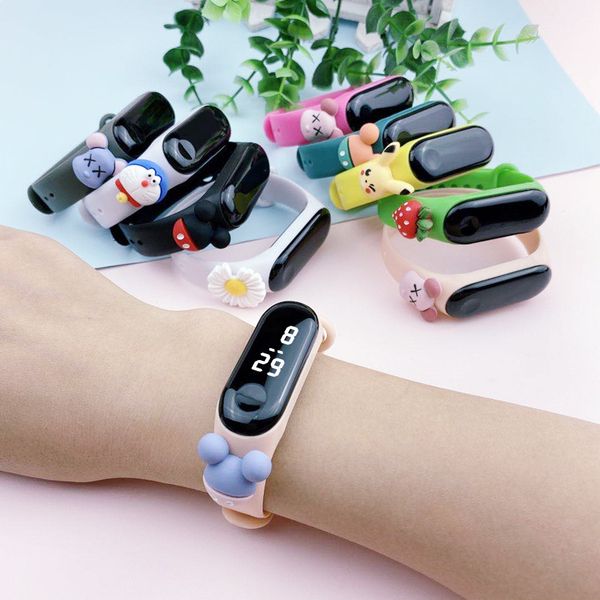 new led m3 doll sports watch multifunctional electronic waterproof calendar running seconds bracelet children's touch watch, Slivery;brown
new led m3 doll sports watch multifunctional electronic waterproof calendar running seconds bracelet children's touch watch, Slivery;brown