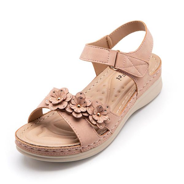 sandals women summer sweet floral wedged large size comfortable pu leather drop, Black
sandals women summer sweet floral wedged large size comfortable pu leather drop, Black