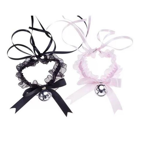 women lady cat girls lace bell necklace neckwear housekeeper maid dress props party cosplay halloween christmas, Silver
women lady cat girls lace bell necklace neckwear housekeeper maid dress props party cosplay halloween christmas, Silver